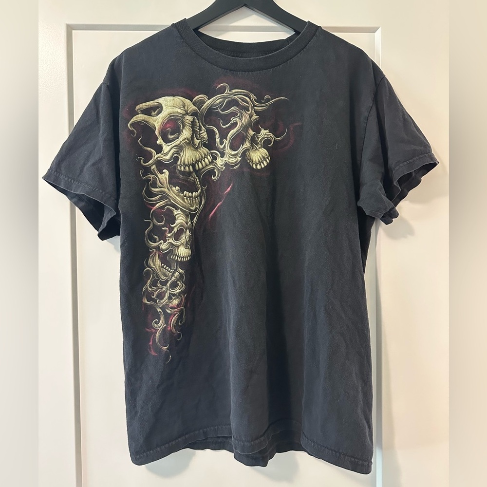 Men's Black Graphic T-Shirt​